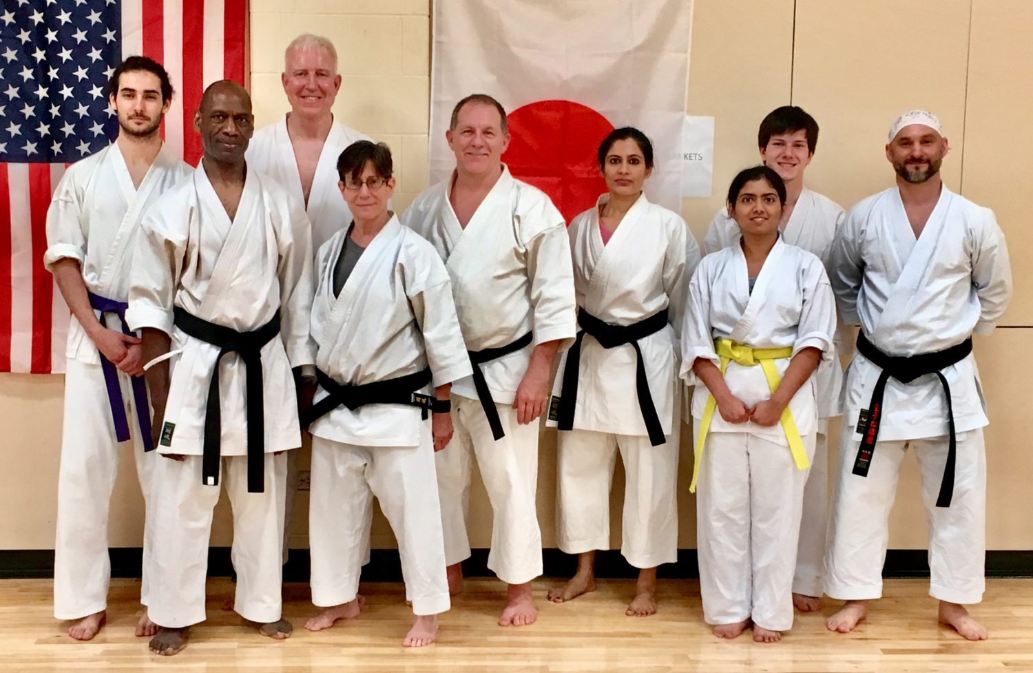 karate dojo team - Japan Karate Association of Chicago