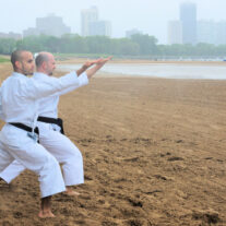 Japan Karate Association Chicago Sugiyama Dojo – Karate Training on the Beach